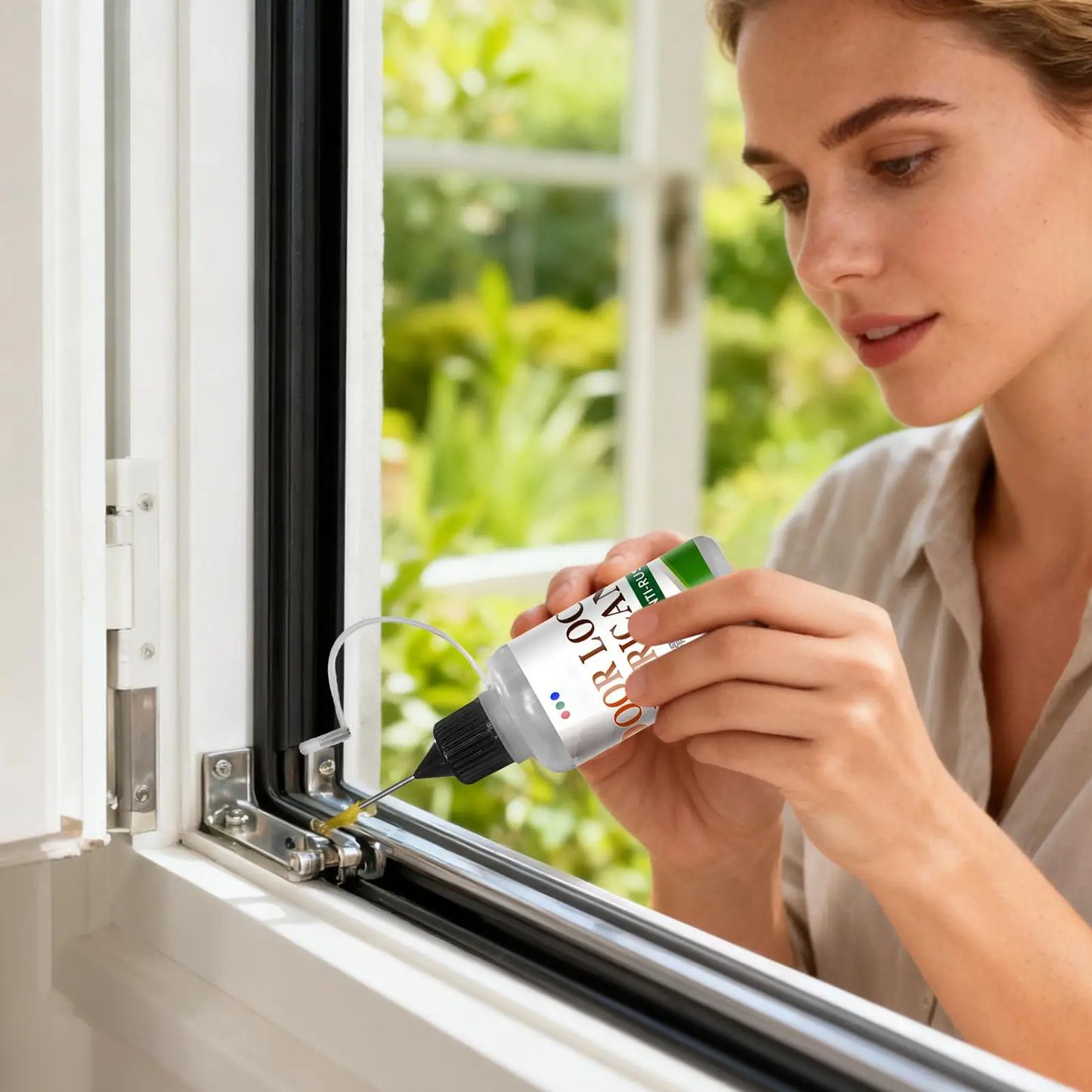 Door Hinge Lubricant 30ml Silent Rust-Resistant Lubricating Oil For Squeaky Fix Long-Lasting On Locks Sliding Tracks Metal Parts Peaceful Pleasures Health and Wellness