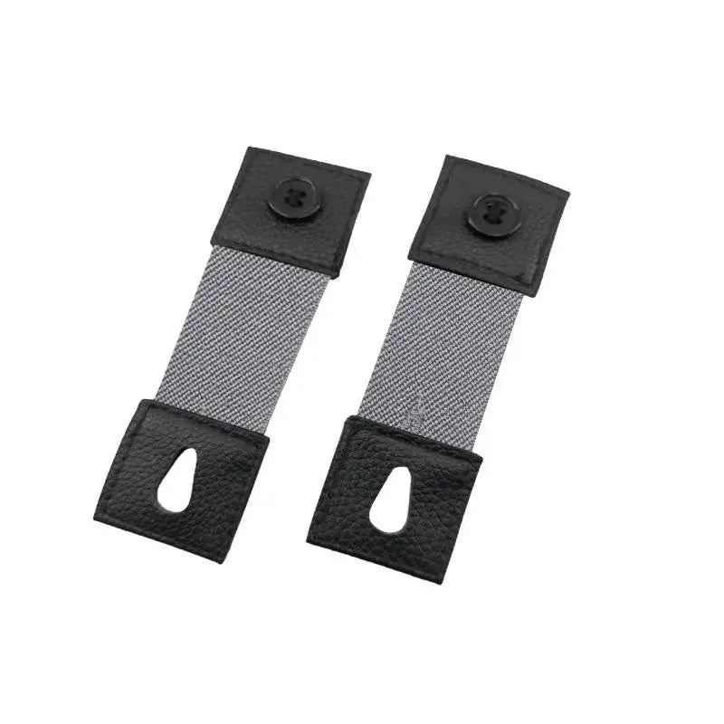 Shirt Sleeve Extension Strap Adjustable Buckle Garter for Men Women Long Sleeve Button Cuff Extender Accessory Peaceful Pleasures Health and Wellness grey