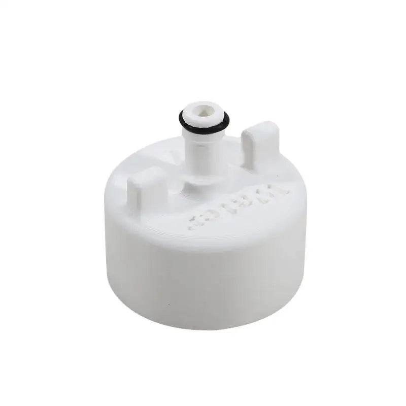 RV Water Filler Inlet Adapters with Sealing Rubber Gaskets Portable Camper Fresh Tank Filling Ports Replacement Connectors Peaceful Pleasures Health and Wellness White