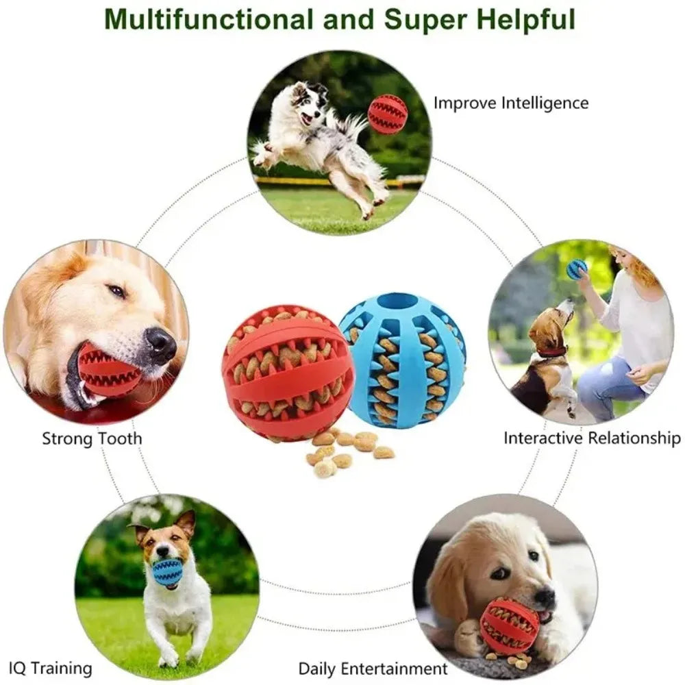 Pet Dog Toy Self-Entertainment Boredom Relief Molar Teeth Leak Food Ball Bite-Resistant Puppy Hide Watermelon Outdoor Dogs Fun Peaceful Pleasures Health and Wellness