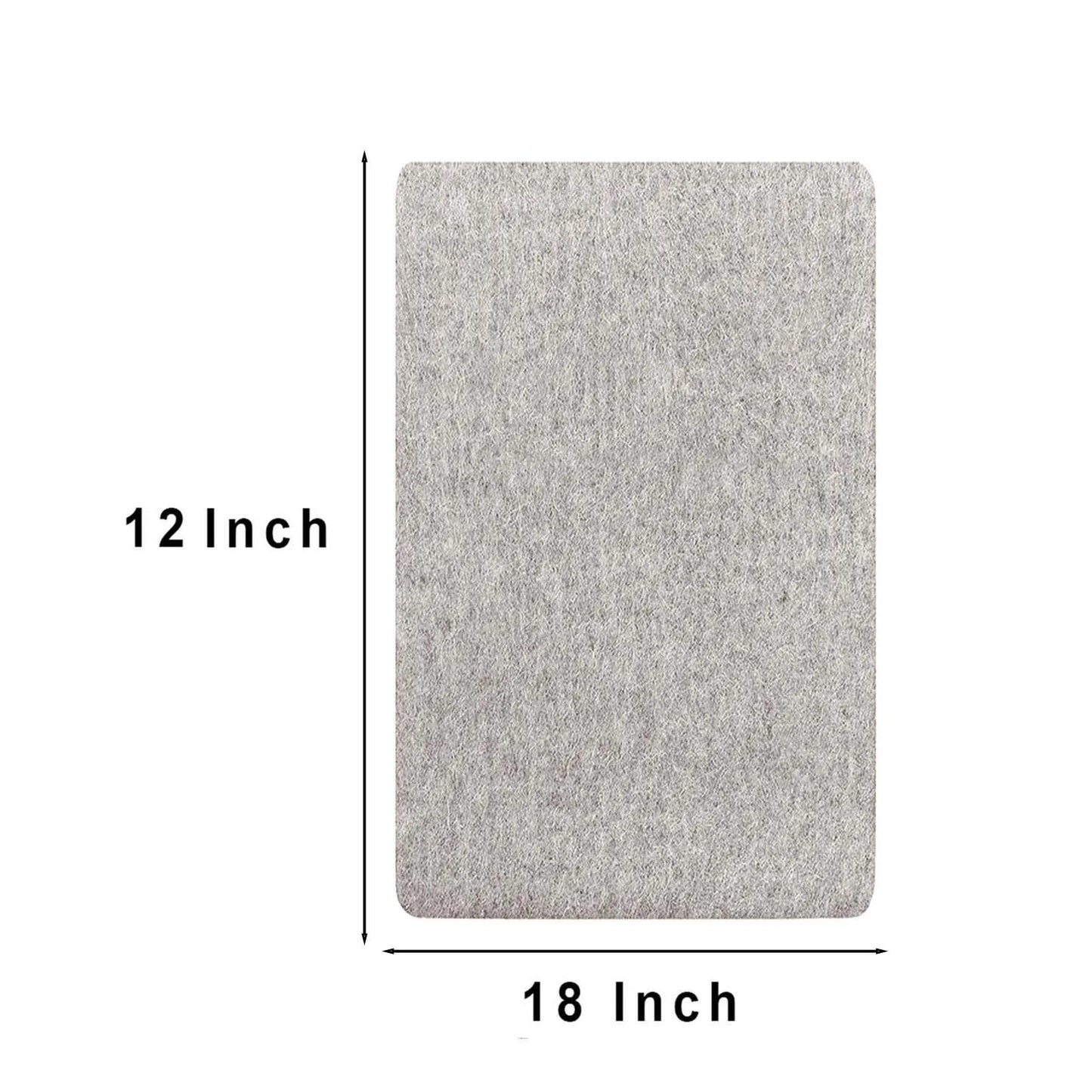 1Pcs Wool Ironing Mat-Pad Quilting Heat-Resistant Easy Press Great for Traveling and Travel Portable Ironing Board Peaceful Pleasures Health and Wellness