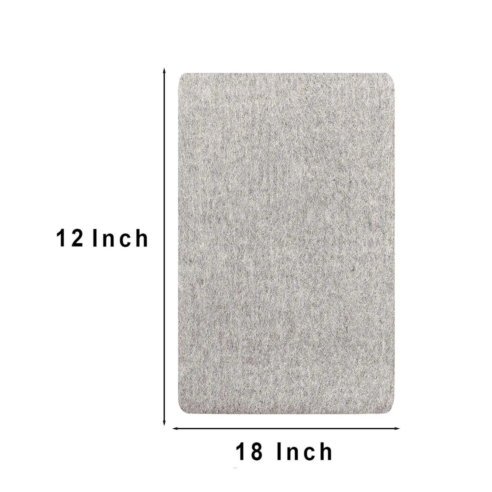 1Pcs Wool Ironing Mat-Pad Quilting Heat-Resistant Easy Press Great for Traveling and Travel Portable Ironing Board Peaceful Pleasures Health and Wellness