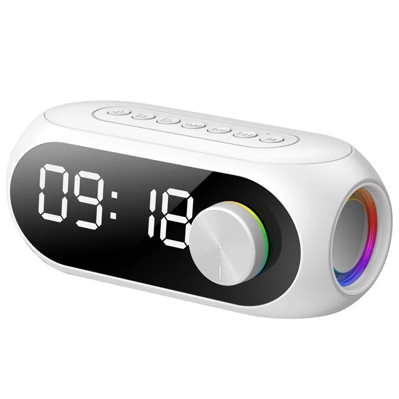 AyeBeau S8 Bluetooth Alarm Clock Speaker with FM Radio