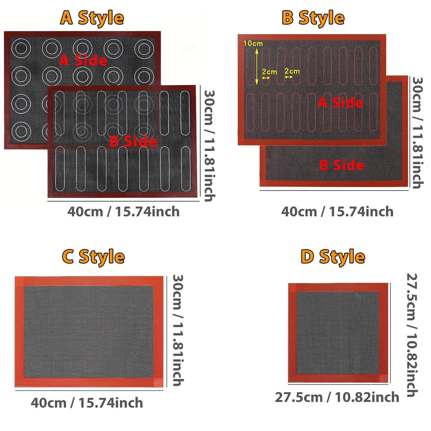 Perforated Silicone Baking Mat – Non-Stick Reusable Oven Liner