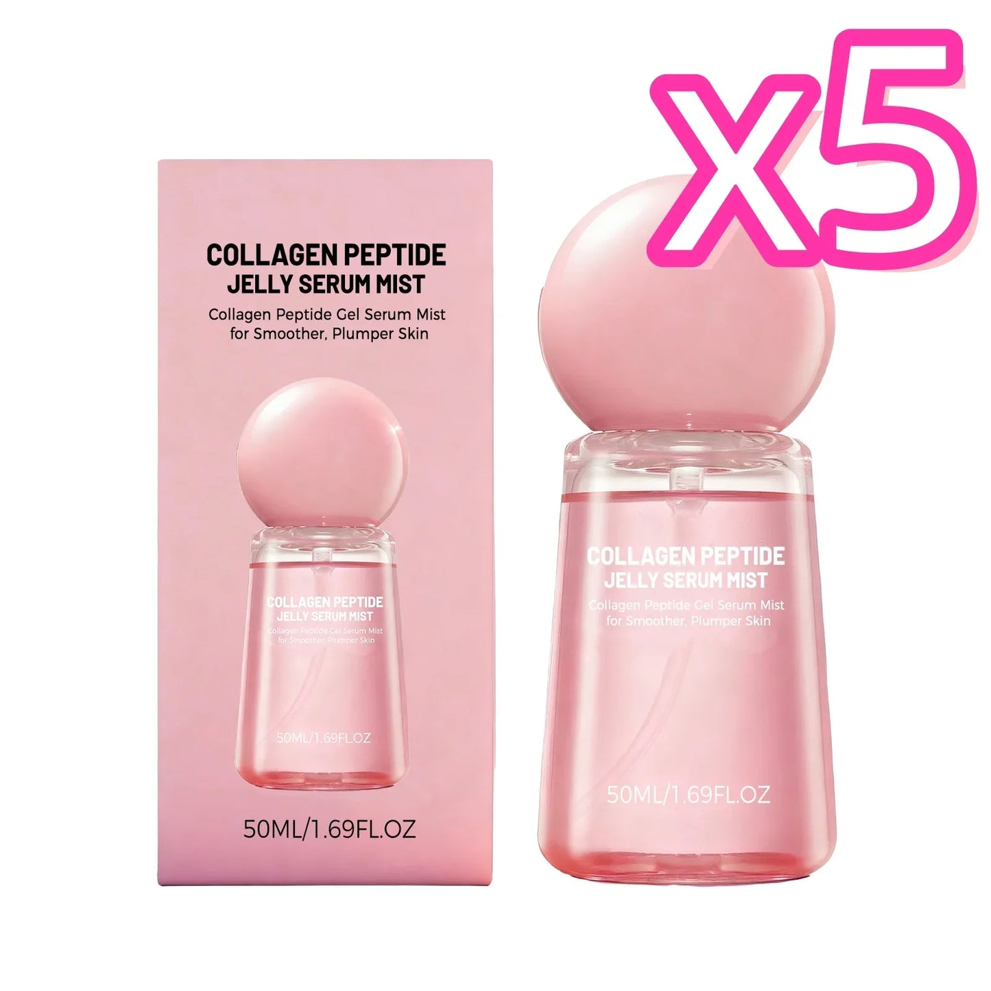 Collagen Peptides Jelly Serum Mist – Hydrating Face Spray 50ml