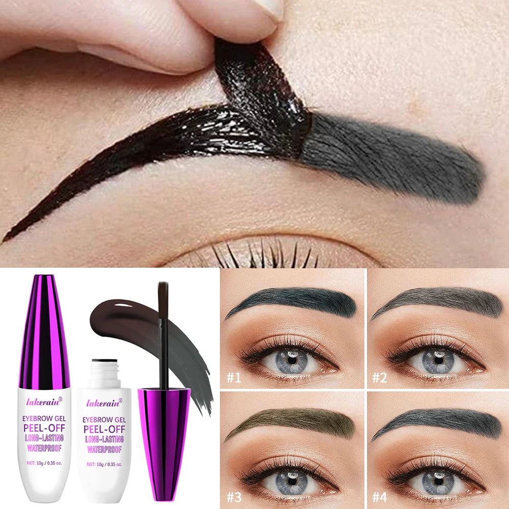 Peel-Off Eyebrow Tint Gel – Waterproof & Long-Lasting