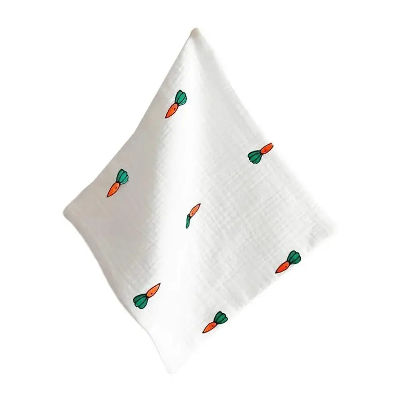 4-Layer Cotton Baby Washcloth – Soft Infant Face & Burp Cloth