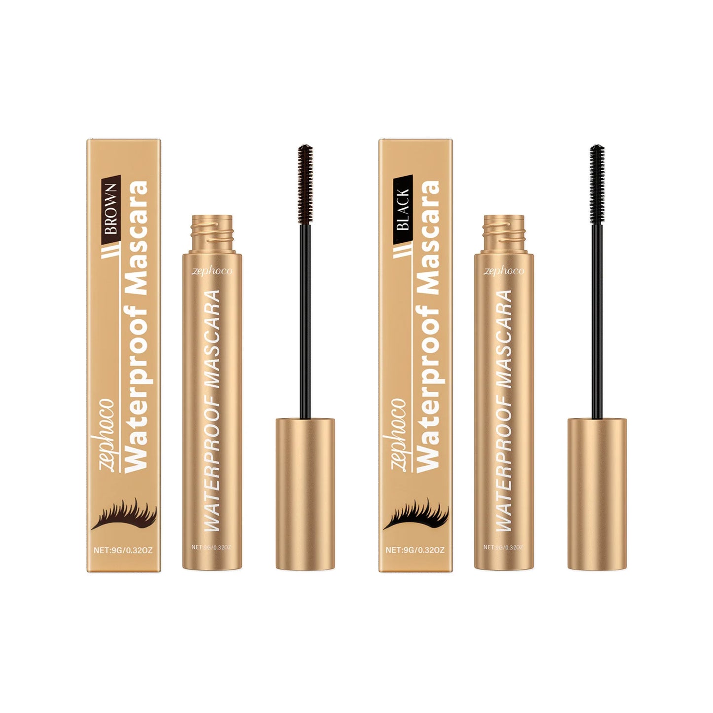 Black Curling Mascara – Lengthening, Non-Clumping, Long-Lasting