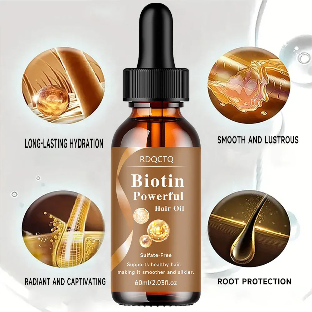 Biotin Hair Oil – Nourishing Treatment for Dry Hair