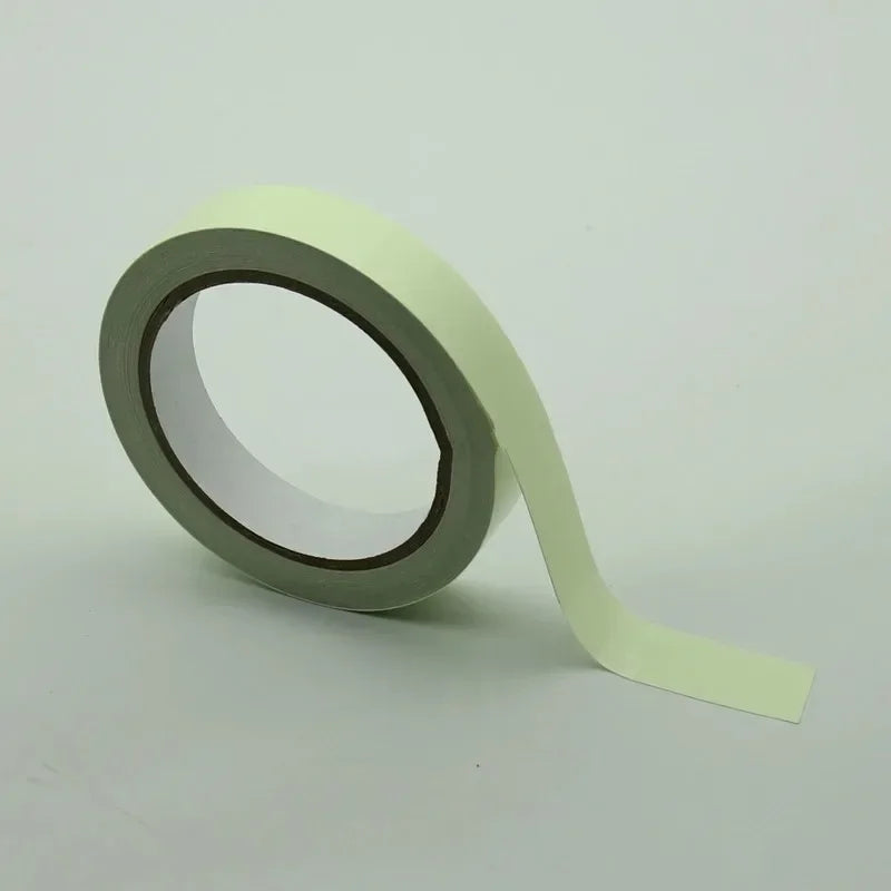 Glow-in-the-Dark Self-Adhesive Tape | Waterproof Luminous Safety Luminous Safety Tape Peaceful Pleasures Health and Wellness Green light 5m 10mm