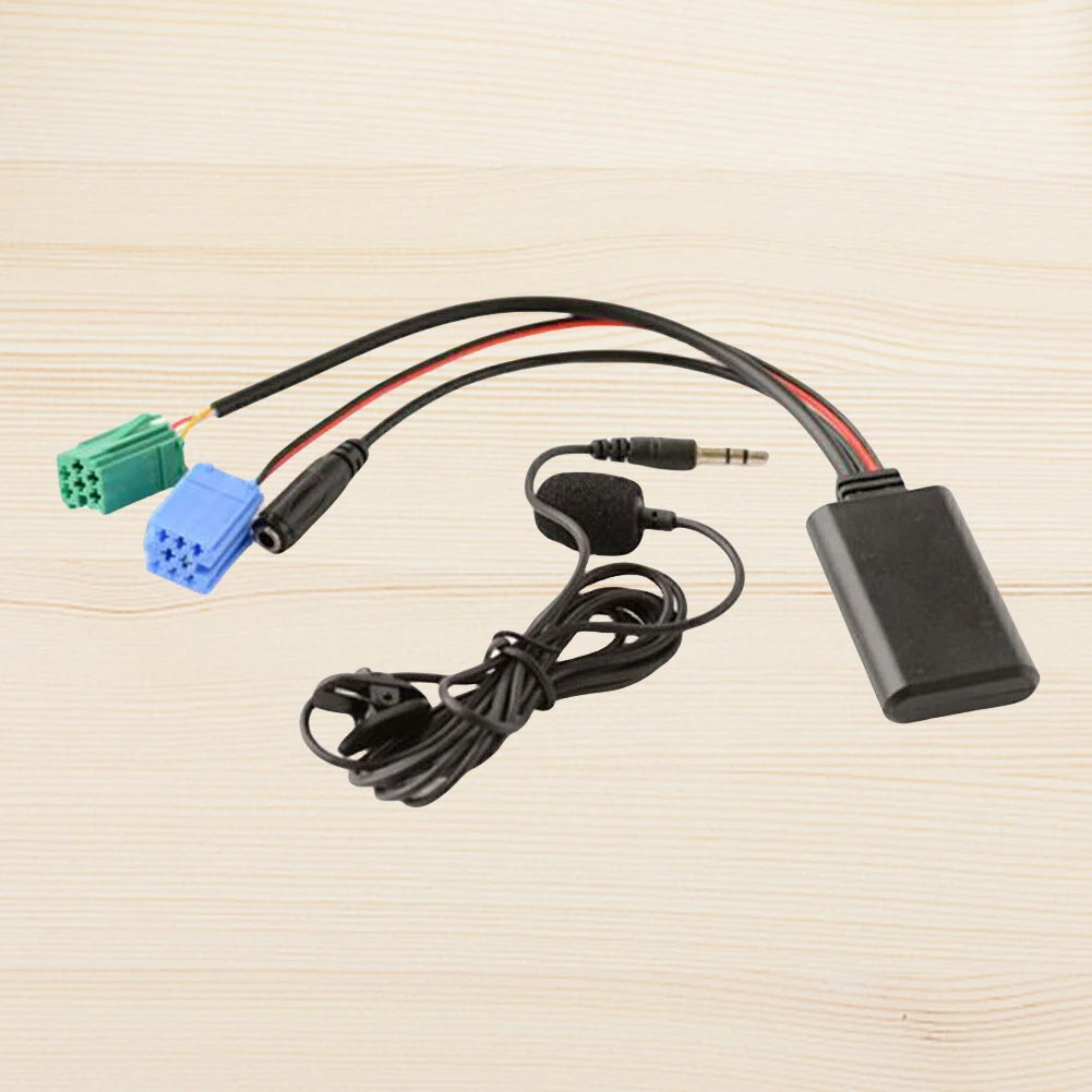 Bluetooth 5.0 AUX Adapter with MIC for Renault – Clio, Megane, Scenic, Laguna & More (2005–2011) Peaceful Pleasures Health and Wellness United States