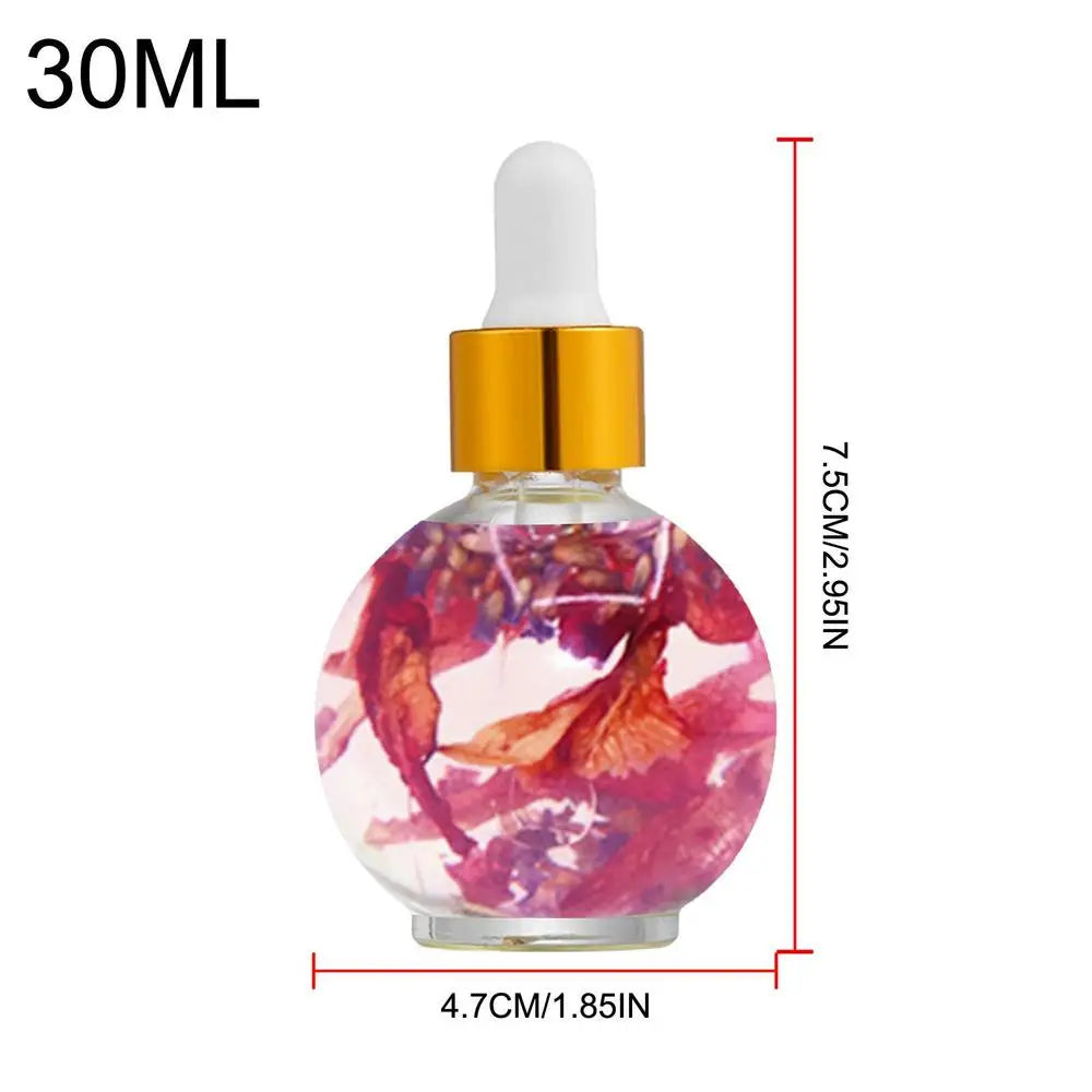 30ml Dried Flower Nourishing Cuticle Oil | Nail Treatment
