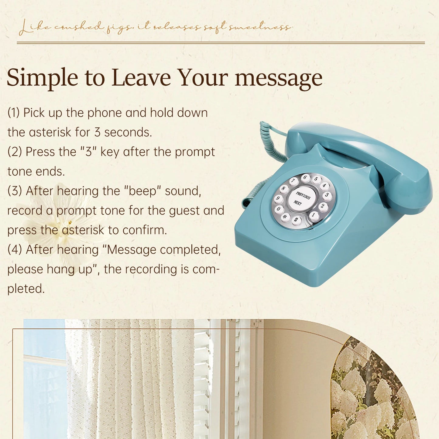 Retro Phone Audio Guest Book | Wedding Voice Recorder Gift