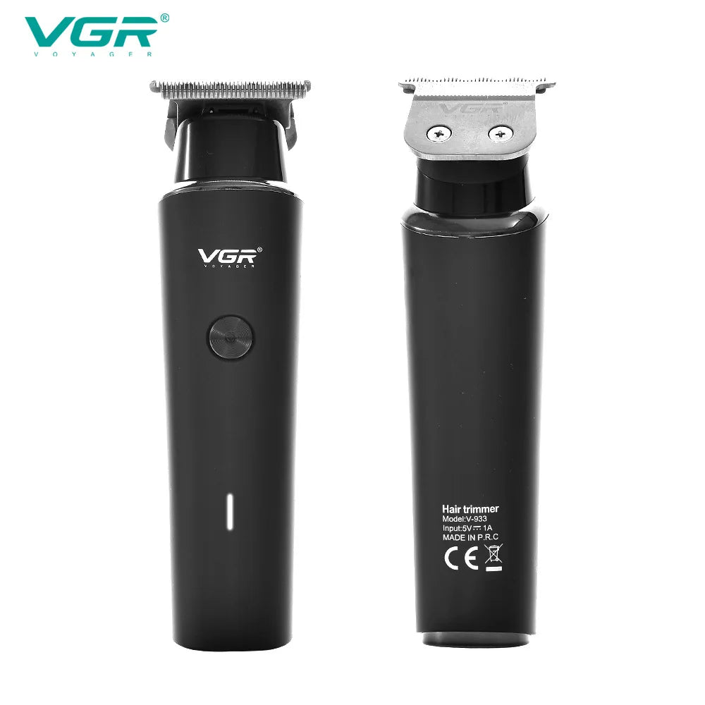 VGR Hair Clipper Rechargeable Hair Trimmer Electric Beard Shaver Wireless Barber Haircut 0mm Cutting Blade Clipper for Men V-933 Peaceful Pleasures Health and Wellness