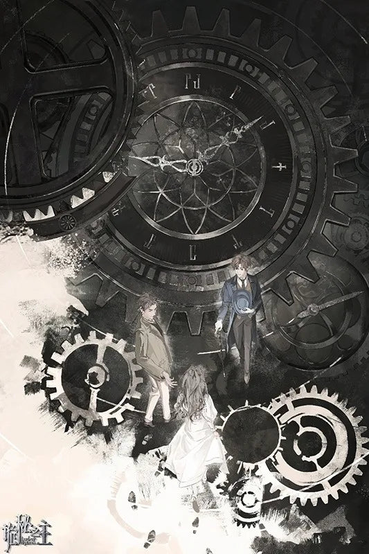 Lord of The Mysteries Frameless Canvas Poster High Definition Anime Style Peripheral for Fans Bedroom Living Room Wall Decor Peaceful Pleasures Health and Wellness