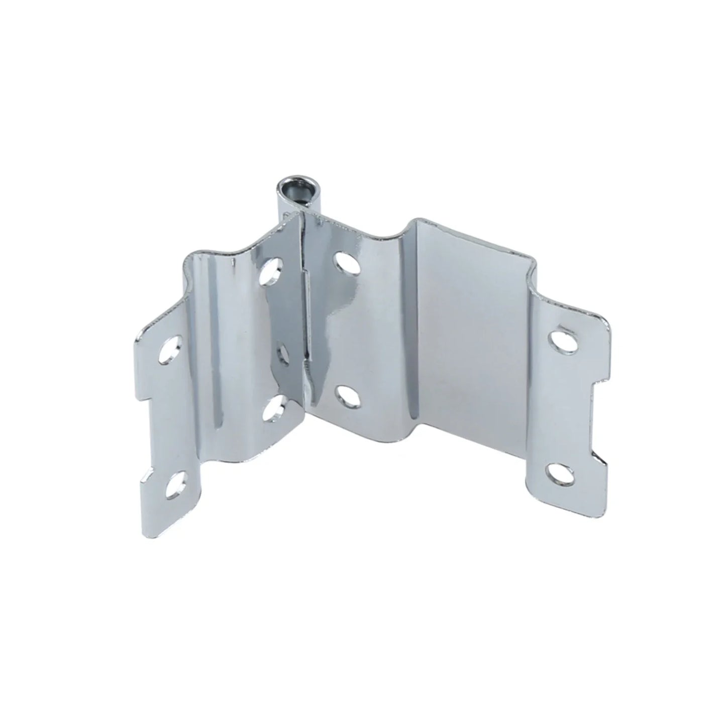 2-Pack Iron Chrome Support Hinges – Toolbox, Cabinet & Luggage