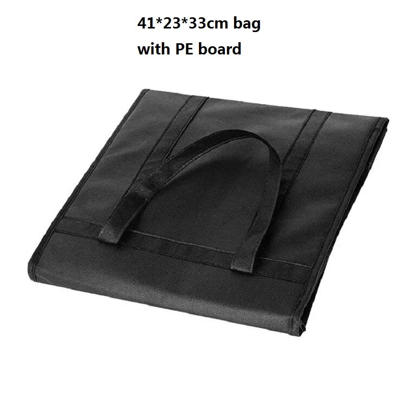 Camping Cooler Bag for Fresh Beverage and Fruit Box Made of Non-Woven Picnic Lunch Bag for Outdoor Insulated Bag for Family Peaceful Pleasures Health and Wellness Bigger One