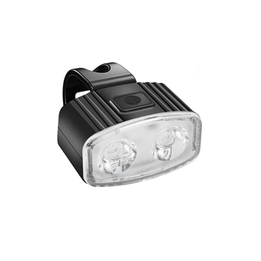 Bike Headlight & Tail Light Set – USB-C, IPX5 Waterproof Bike Light Set Peaceful Pleasures Health and Wellness WHITE