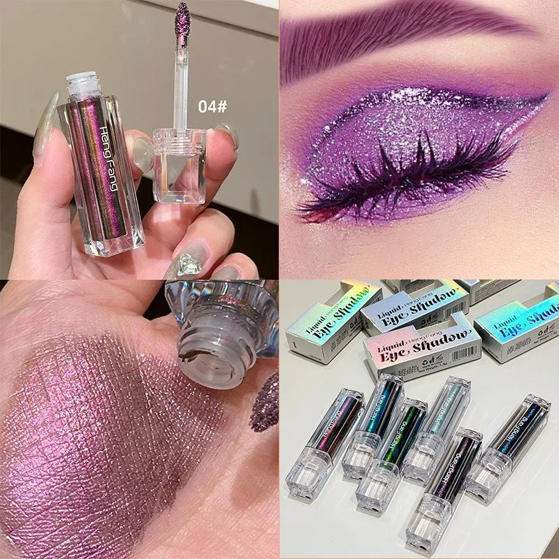 Metallic Chameleon Liquid Eyeliner – Waterproof, Long-Lasting