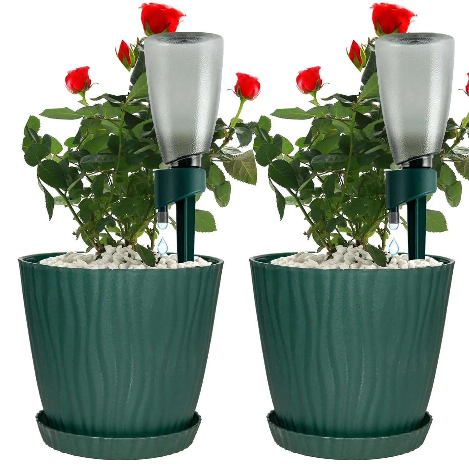Automatic Waterer Household Drip Irrigation Flower Waterer Dripper Garden Self Watering Pot For Plants Flowers Peaceful Pleasures Health and Wellness