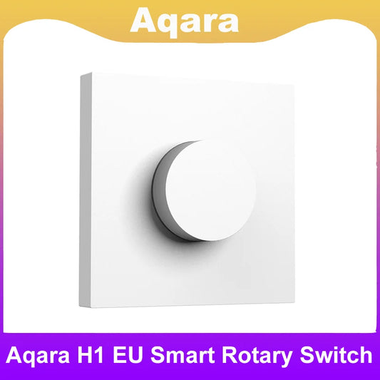 Aqara Smart Dimmer H1 Wireless Rotary Switch Zigbee3.0 Remote Control for Smart Home Bulb Light Curtain Work with APP Homekit " Peaceful Pleasures Health and Wellness