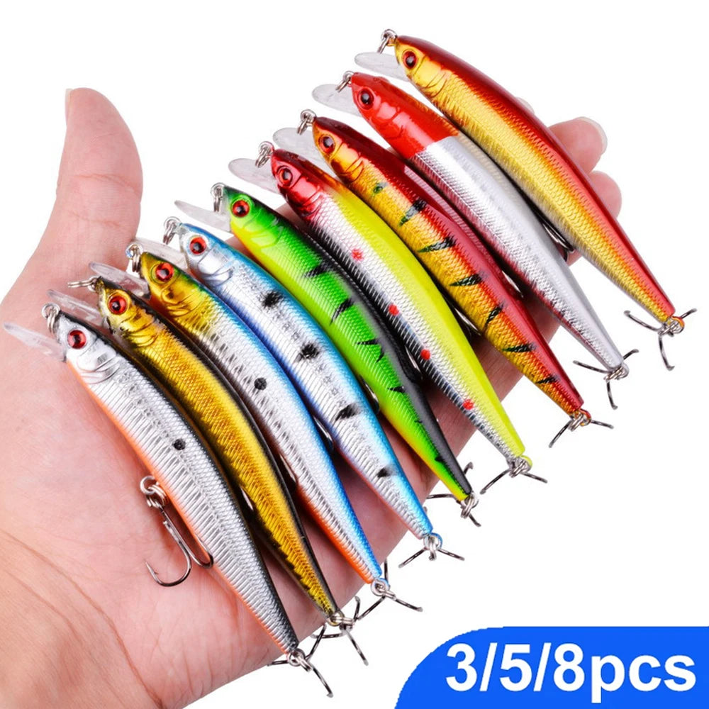 2026 Hot Mini Crank Wobble Bait, 10cm 8g High Quality Artificial Fishing Lure Kit Peaceful Pleasures Health and Wellness