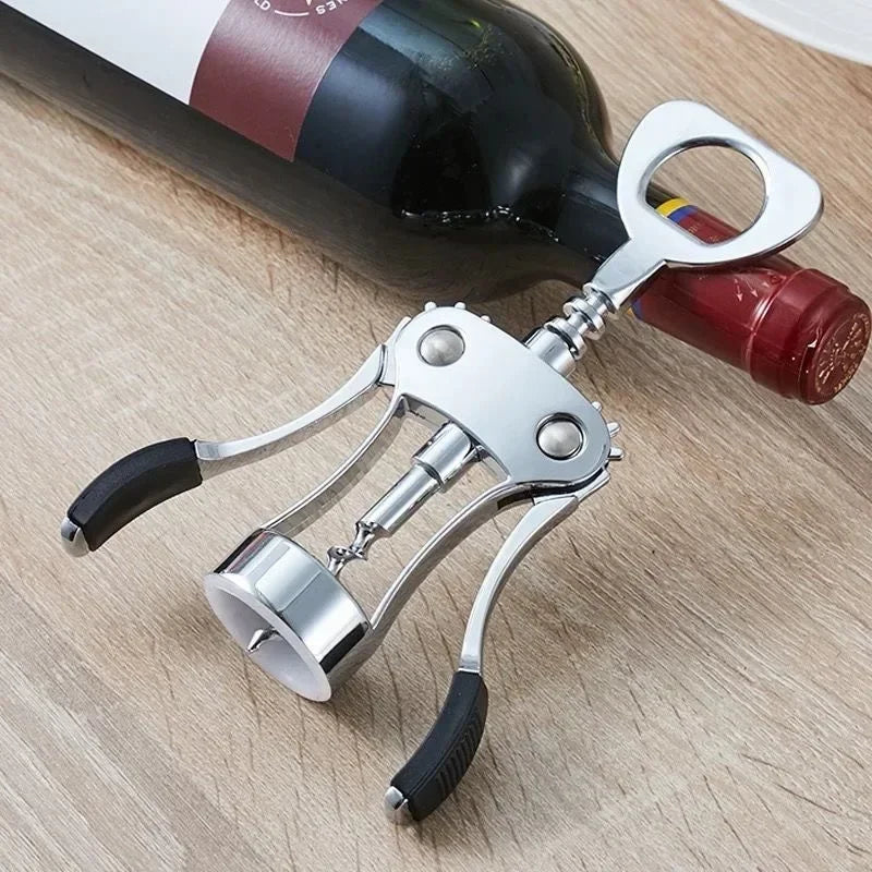 High End Wine Bottle Opener for Home Use Multi Functional Corkscrew Beer Opener Easy To Use Premium Quality Corkscrew Opener Peaceful Pleasures Health and Wellness