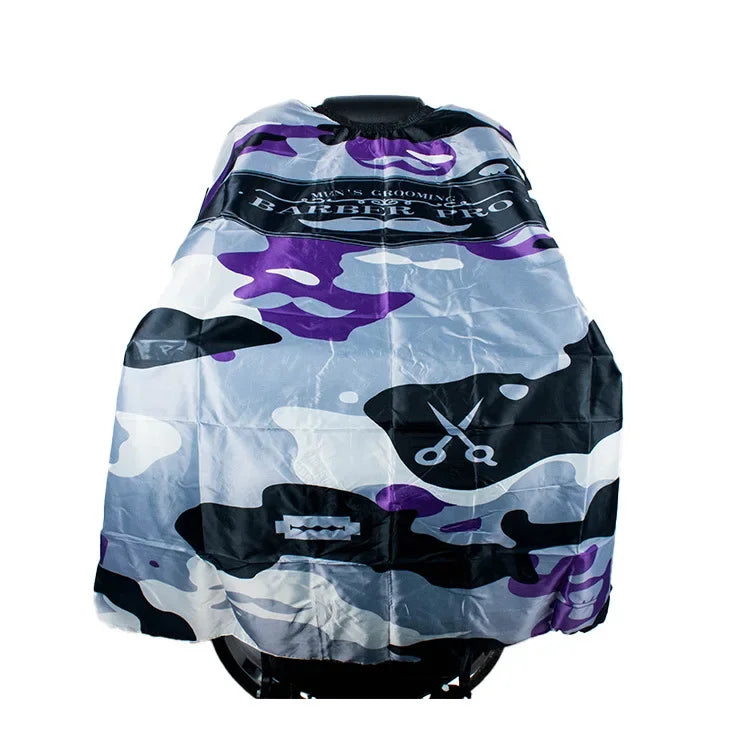 Professional Hairdresser Hair Cutting Gown, Hairdressing Pattern Apron, Polyester Cape, New Haircut Hairdresser Barber Cloth Peaceful Pleasures Health and Wellness B
