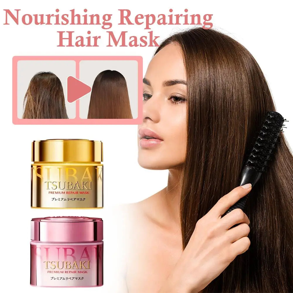 TSUBAKI 180g Salon Hair Mask – Anti-Frizz Repair & Nourishing Conditioner Peaceful Pleasures Health and Wellness