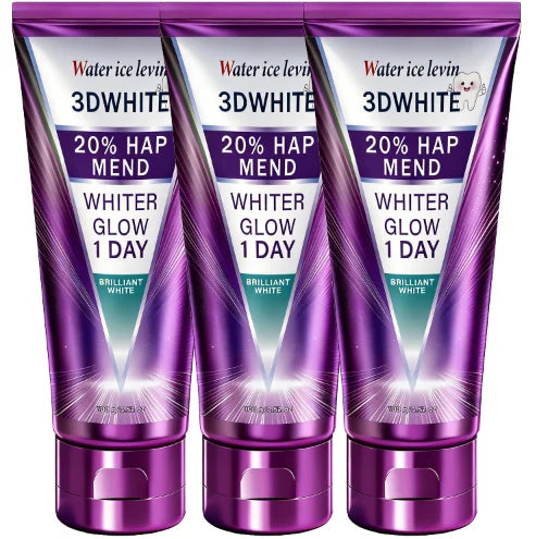 20% HAP 3D Whitening Toothpaste – Stain Removal & Enamel