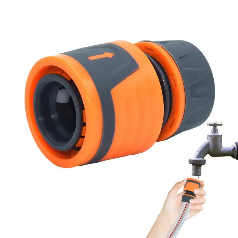 Garden Hose Quick Connector – Heavy Duty Anti-Slip Water Fitting