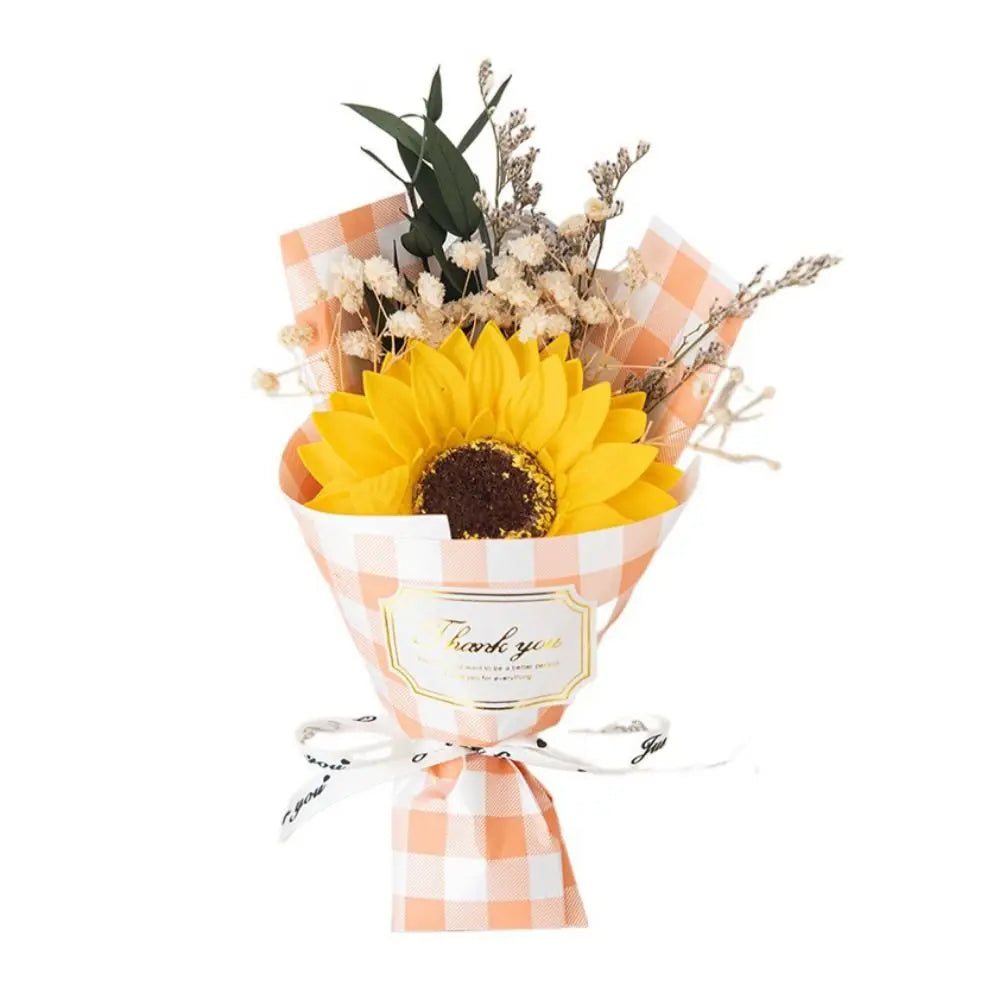 Lifelike Soap Rose Bouquet | Artificial Eternal Roses Gift