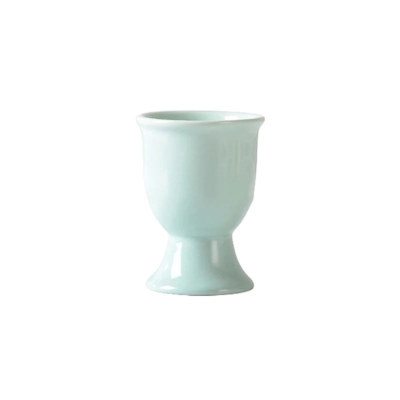 Ceramic Egg Cup Holder Candy Color – Breakfast Serving Cup