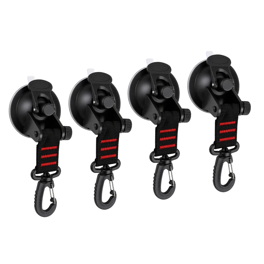 1/4/8PC Multi Suction Cup Heavy Duty Portable Adjustable Hook Car Suction Cup Kitchen Bathroom Outdoor Camping Tent Sucker Peaceful Pleasures Health and Wellness Upgrade 4pc
