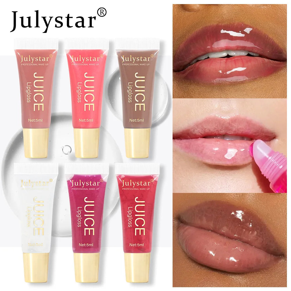 Julystar Nude Plumping Lip Gloss & Fruit Lip Oil – 5ML