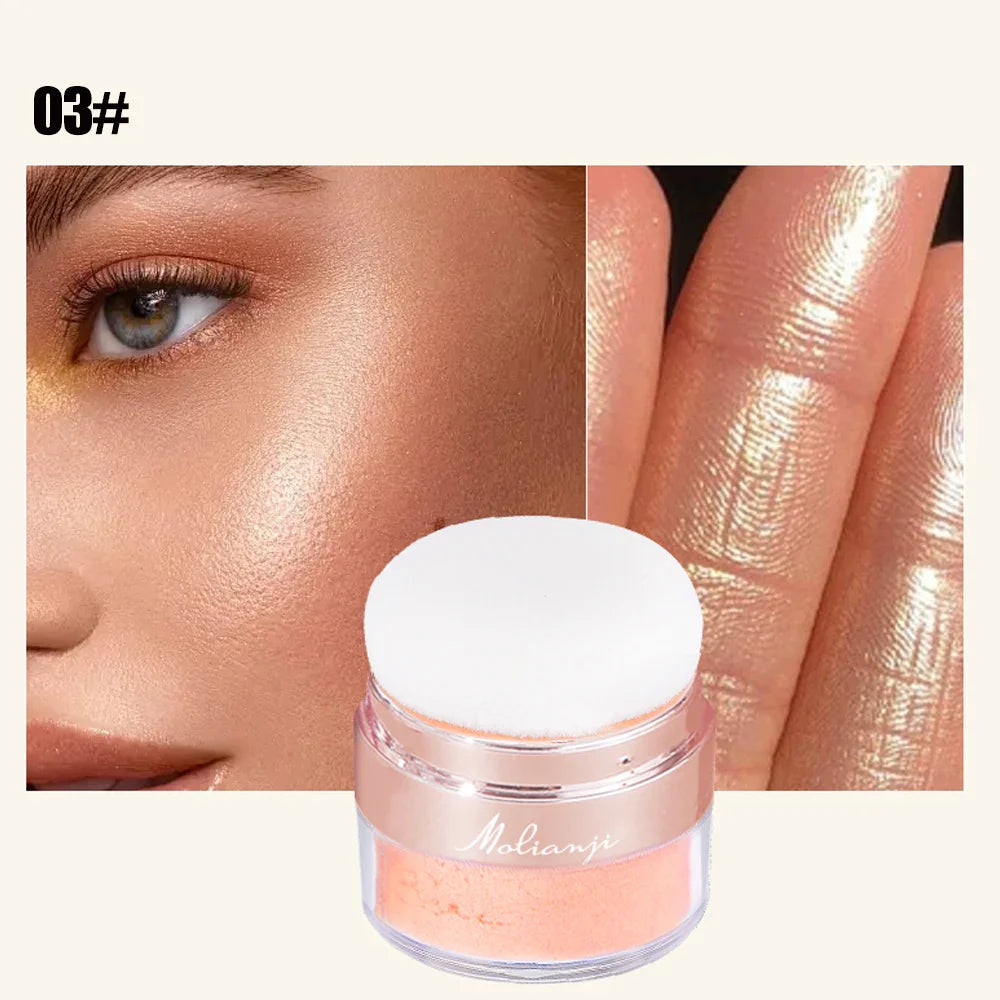 Waterproof Glitter Powder for Face, Body & Hair | High Gloss