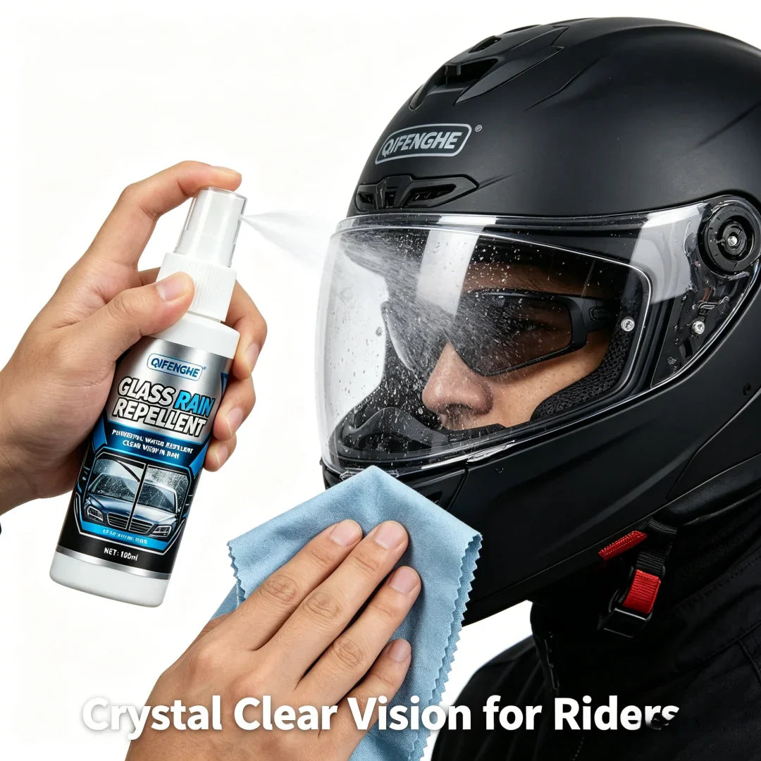 Glass Rain Repellent Spray for Car Windshield & Mirrors