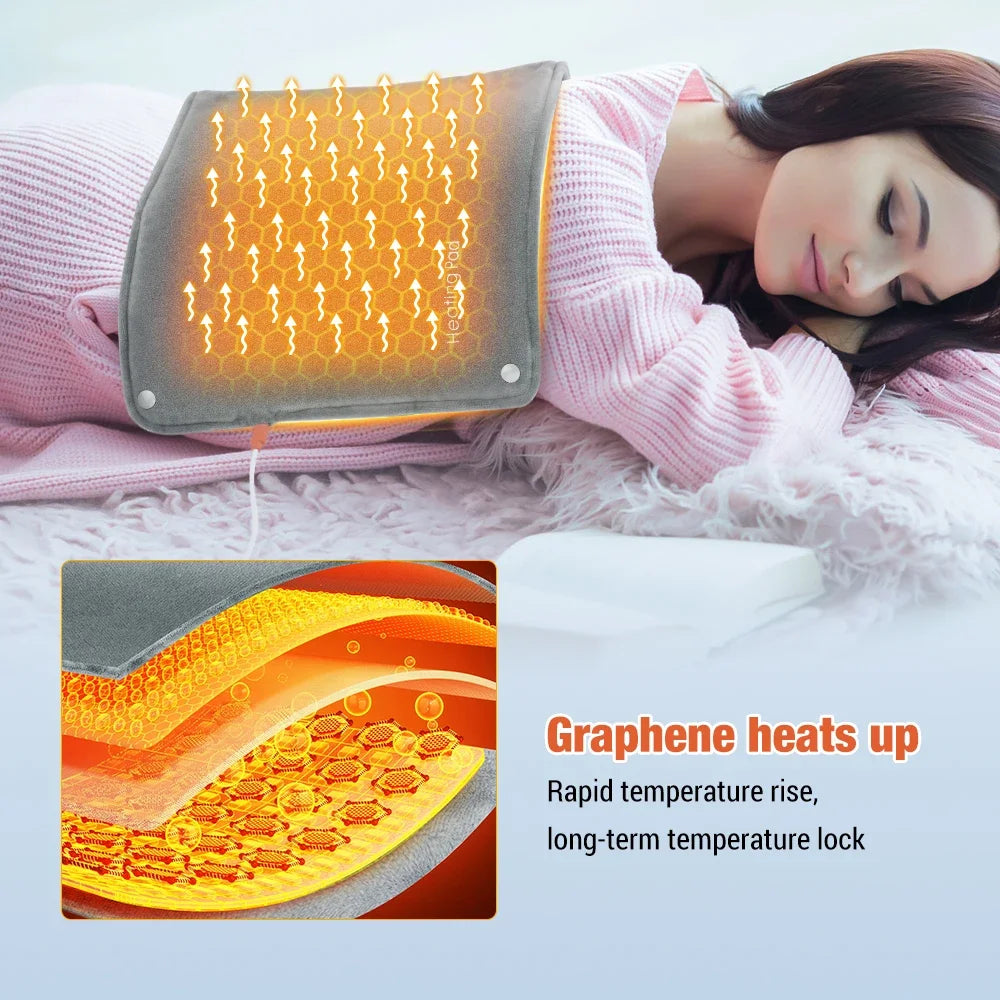AFDEAL Graphene USB Heating Pad & Hand Warmer | 50°C Smart Thermostat