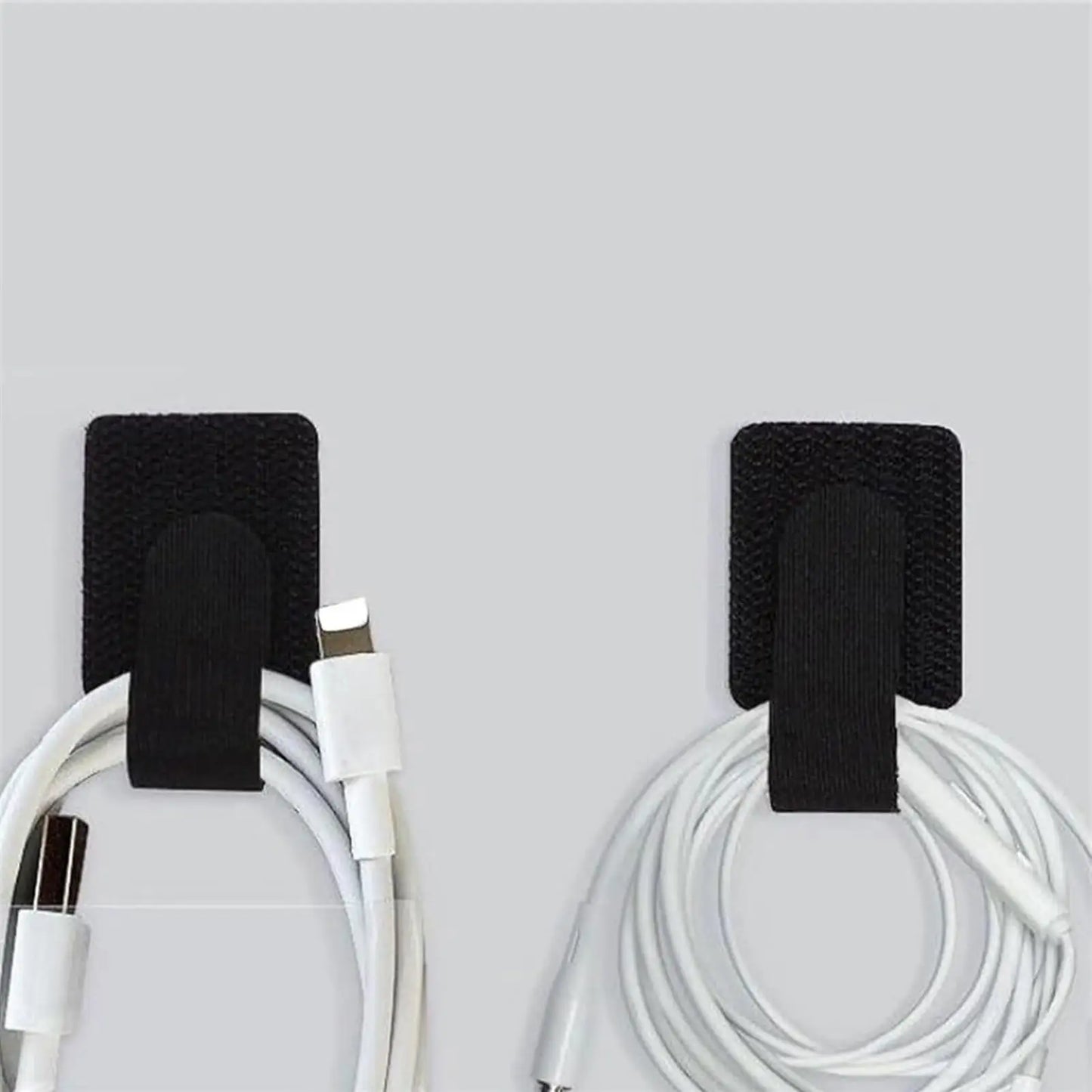 Adhesive Cord Organizer Straps – 10-Pack Cable Management