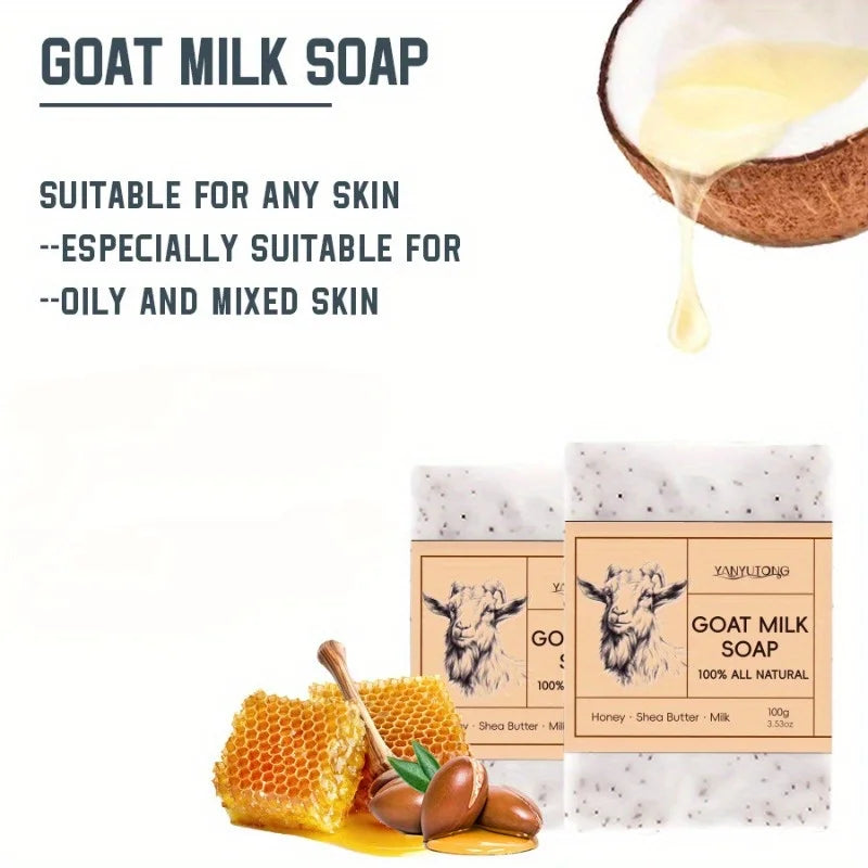 Goat Milk Soap 100g – Gentle Cleanser for All Skin Types