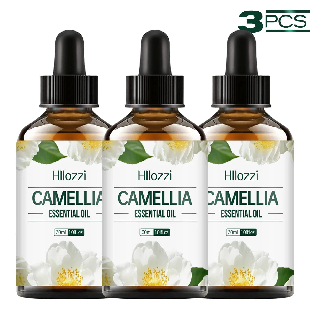 Hllozzi Camellia Oil – Pure Natural Face & Hair Moisturizer