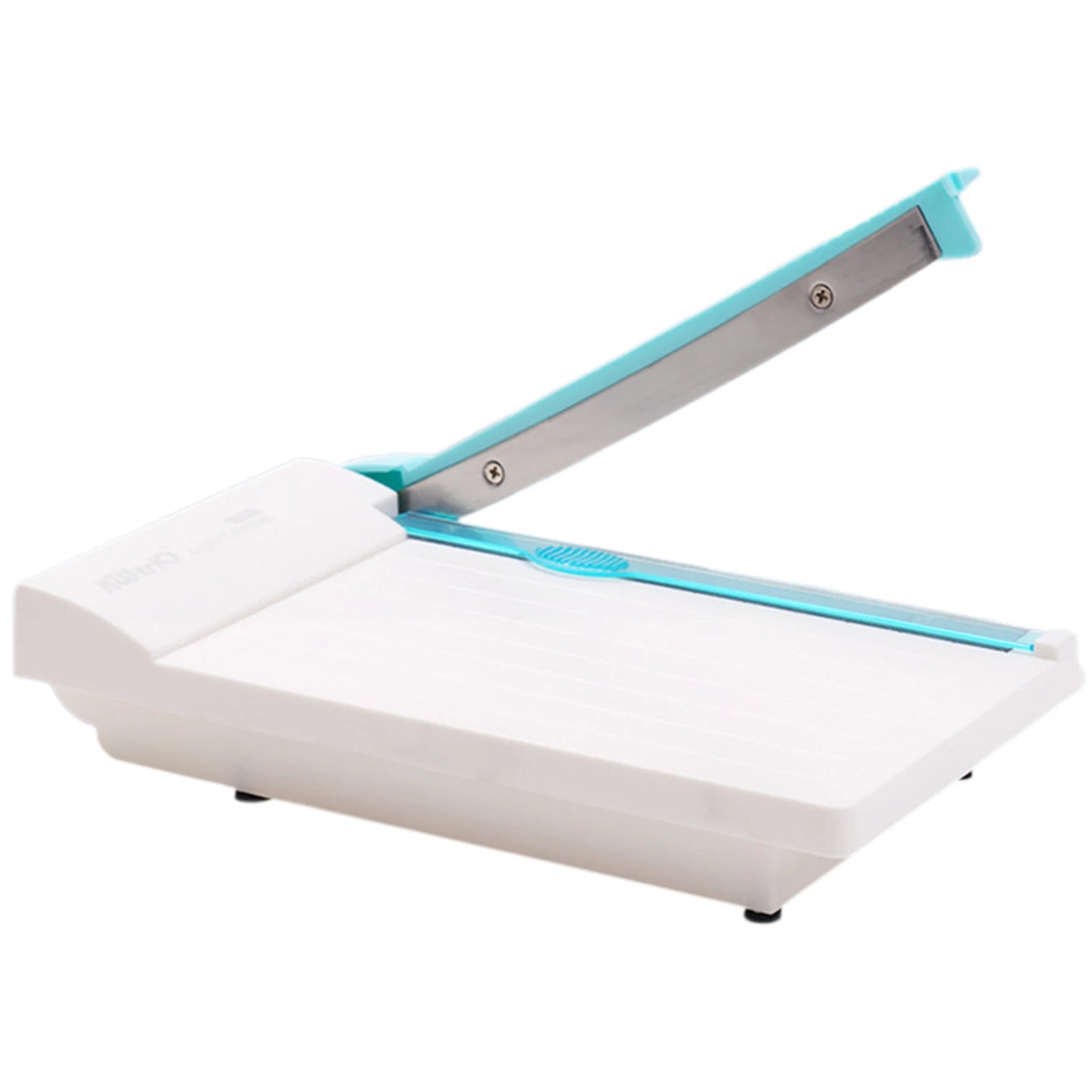 Portable Paper Cutter Multi-Purpose Non Slip Guillotine Paper Trimmer 160mm Cut Width Paper Cutters For Craft Paper Photos Cards Peaceful Pleasures Health and Wellness White