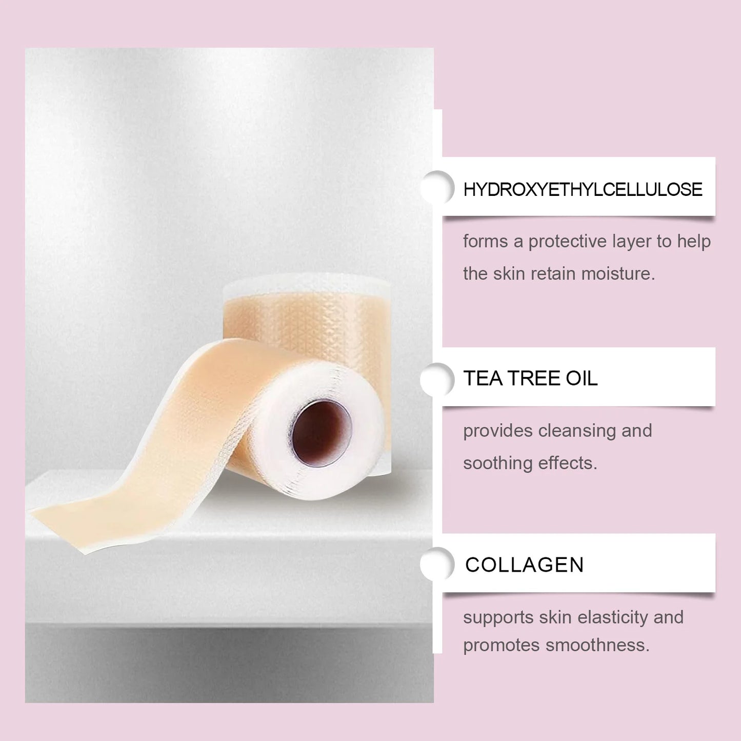 Invisible Clear Facial Gel Patches – Blemish Cover & Fine Lines