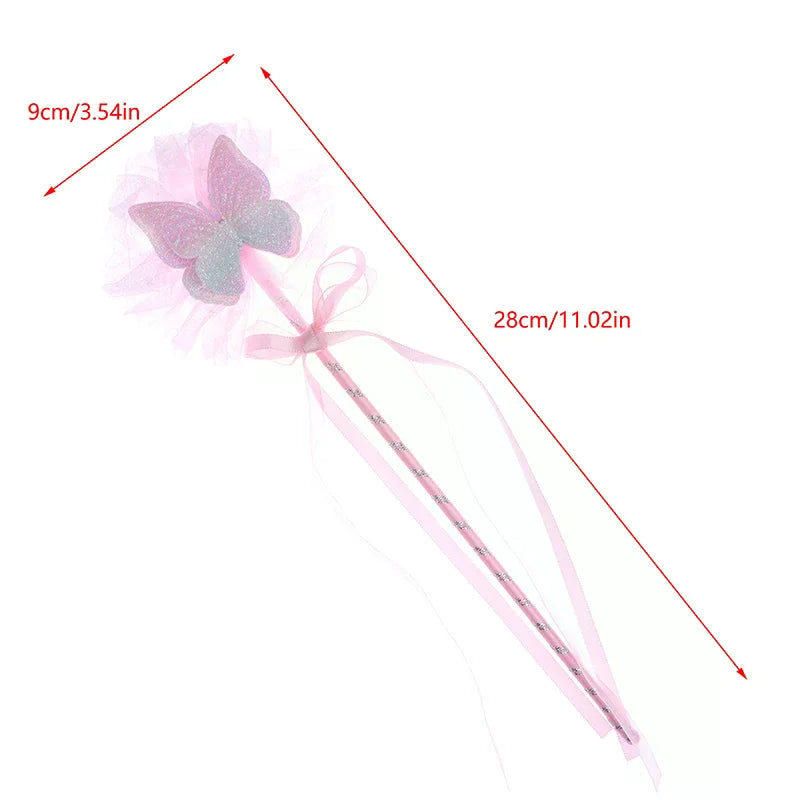 Butterfly Fairy Wand Princess Cosplay Prop for Girls