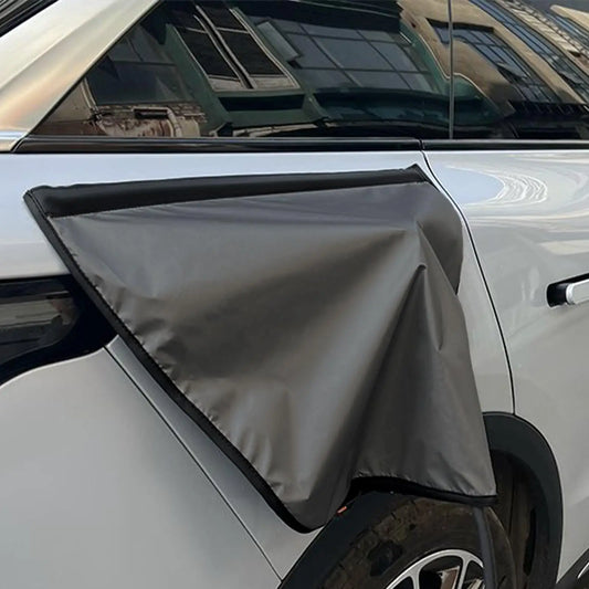 Electric Vehicle Charger Port Rainproof Dustproof Cover Car Accessories Waterproof Outdoor Charging Protection Covers Peaceful Pleasures Health and Wellness