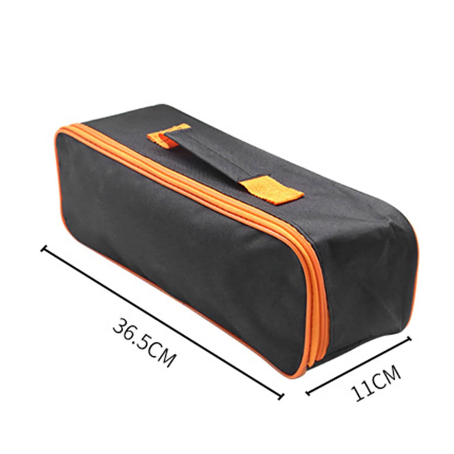 Tools Bag with Closure Zipper Handle Portable Oxford Cloth Storage Bag for Electricians Car Vacuum Cleaner Tools Peaceful Pleasures Health and Wellness