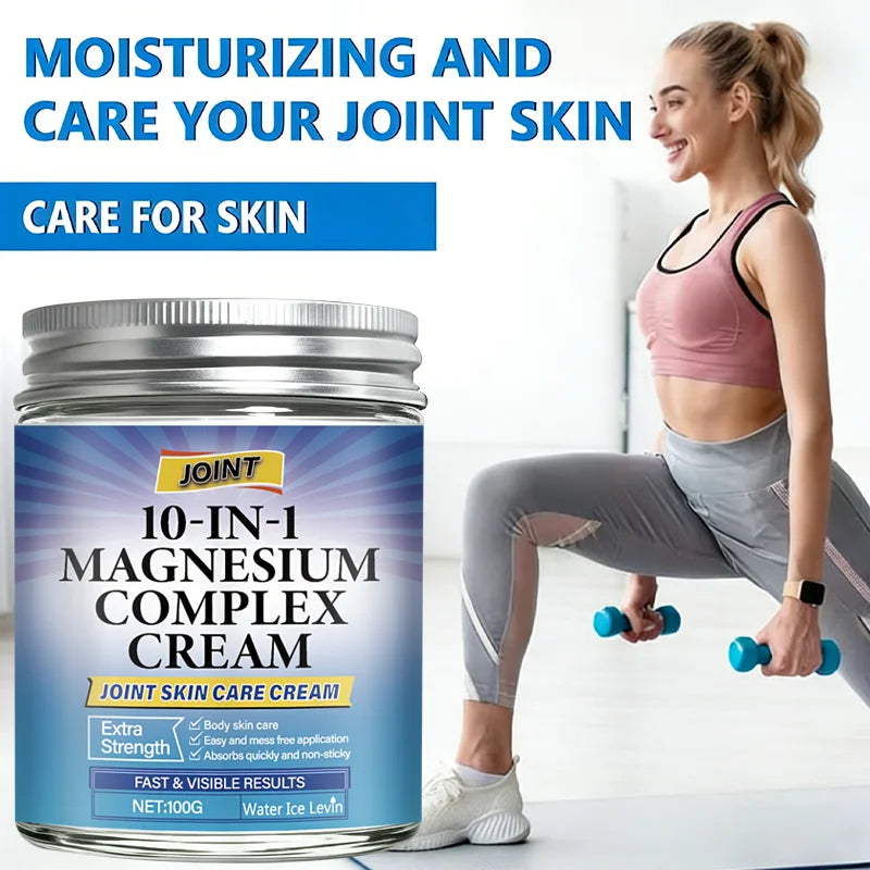 10-in-1 Magnesium Body Cream with Collagen & Retinol | 100g