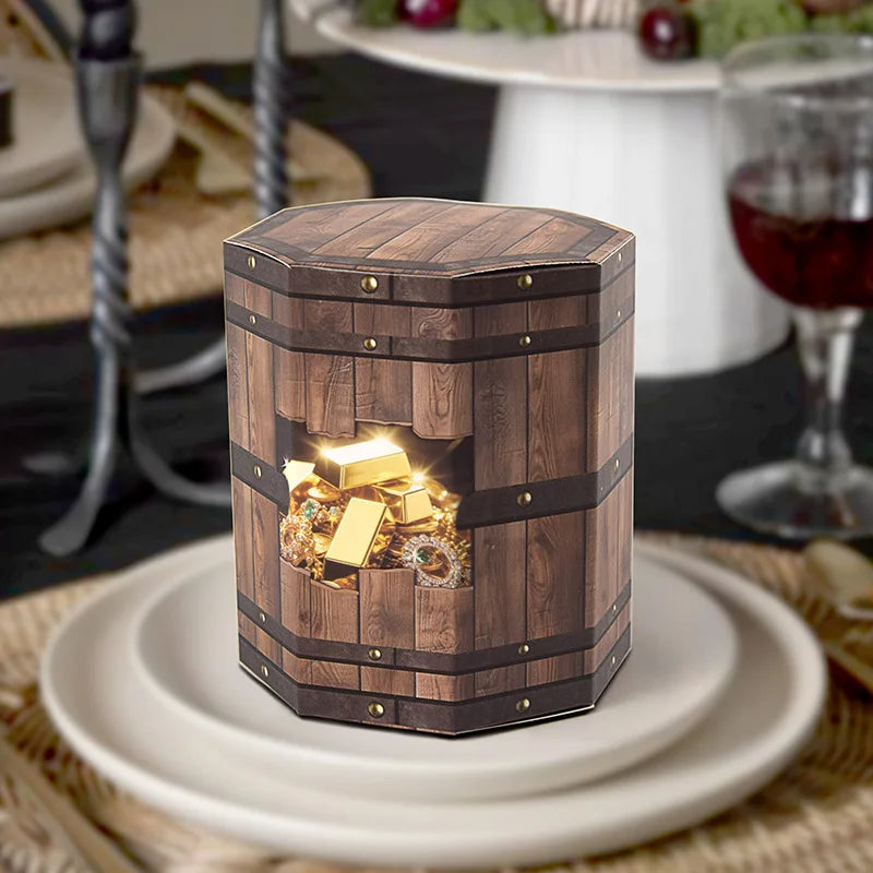 Pirate Treasure Chest Candy Box | Kids Party Favor Gift Box