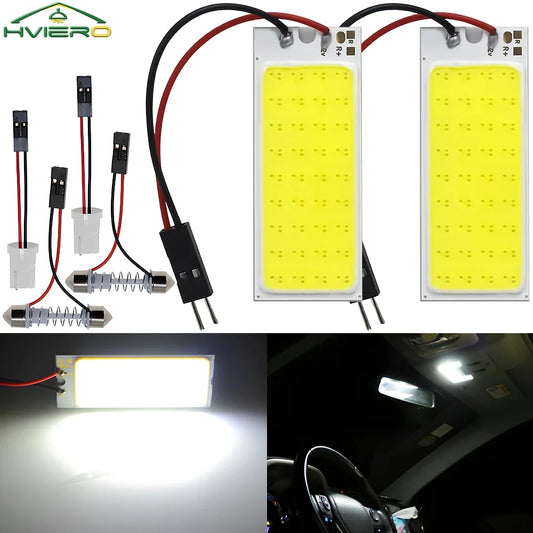 T10 W5W COB LED Car Bulbs – Interior Reading & Dome Light 2-Pack Car LED Bulb Oasis Select