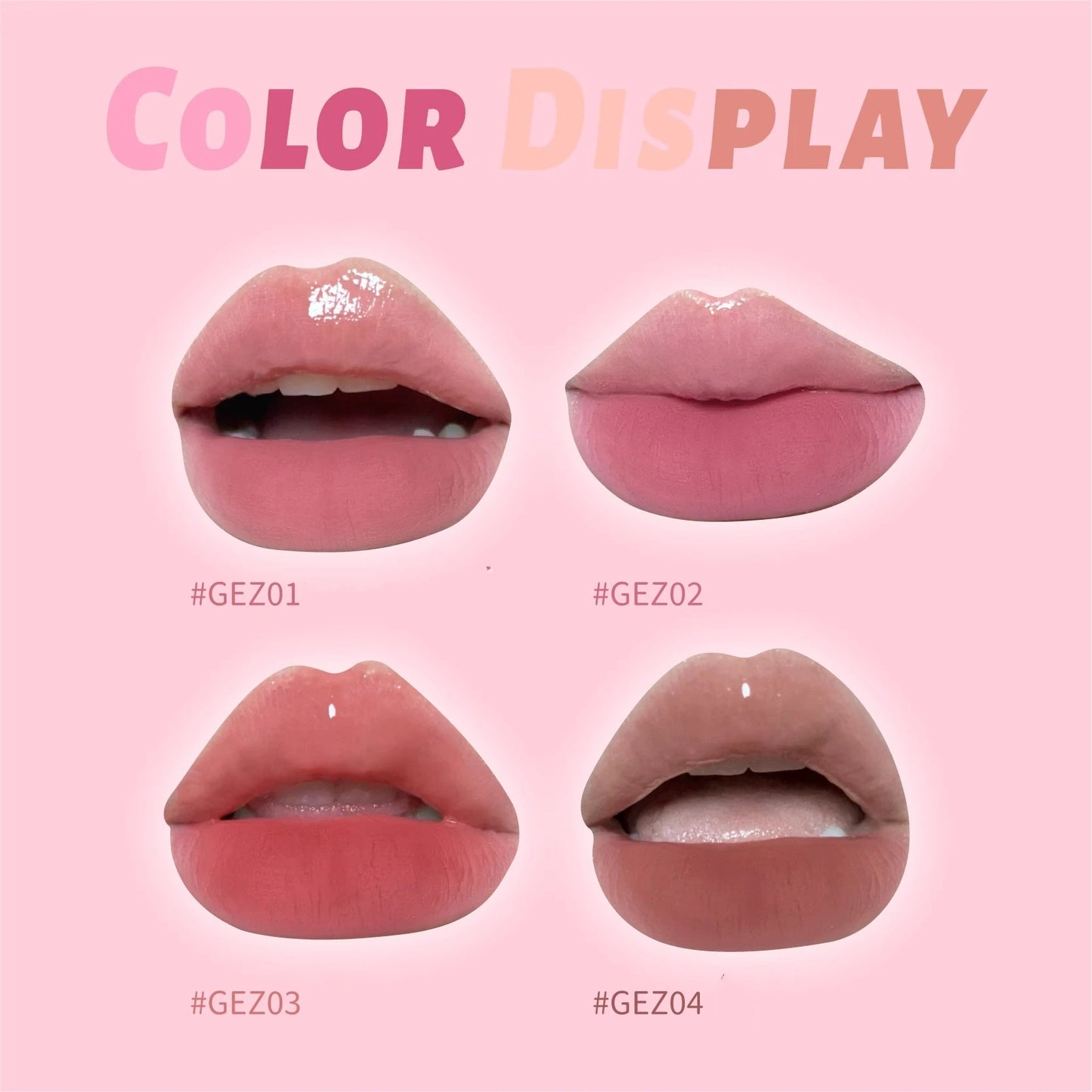 Double-Headed Matte Lip Tint & Gloss – Waterproof, Long-Lasting